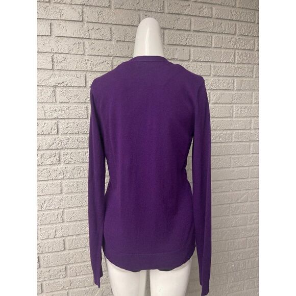 NWT New York & Co. Purple Fine Knit Sweater Size M - Picture 2 of 10
